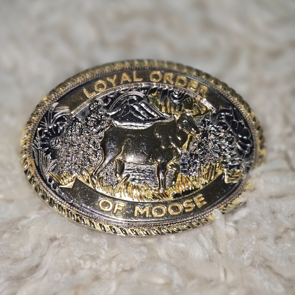 Loyal Order of Moose Belt Buckle